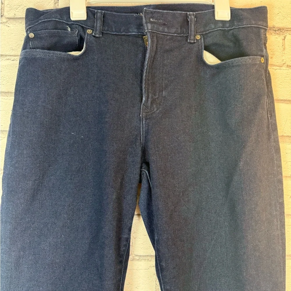 Banana Republic Men’s The Traveler Dark Blue Wash Jeans Size 36 X 30 EUC